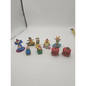 Lot Of Wind Up Toys Kermit Dopey & Sneezy Dwarf 3.25" McDonald's Action Figure 9